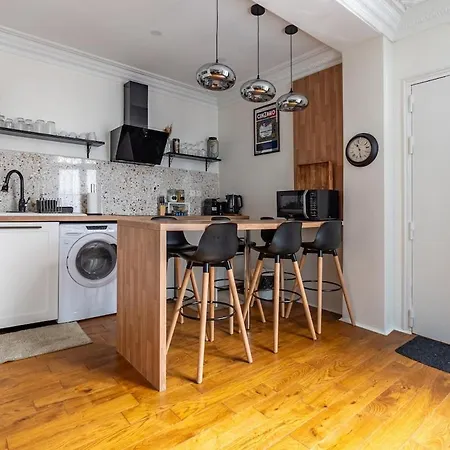 Apartament 2 Etages - Metro 9 Grands Boulevards - Folies Bergeres